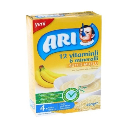 ARI 12 VİTAAMİNLİ MUZLU PİRİNÇLİ 250 GR