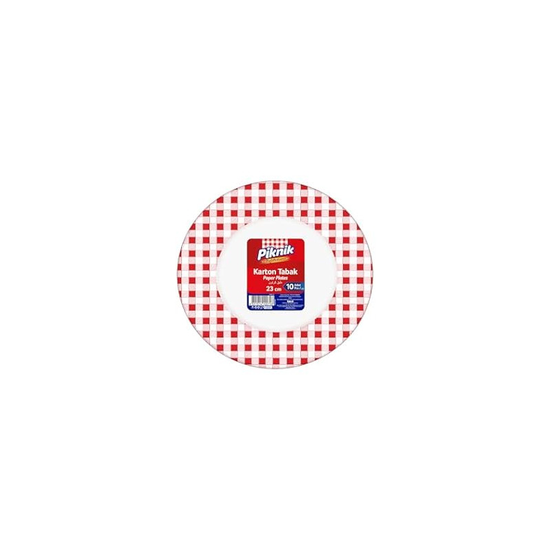 PİKNİK KARTON TABAK 8 Lİ