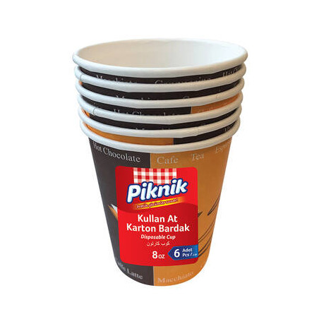 PİKNİK KARTON BARDAK 8 Lİ