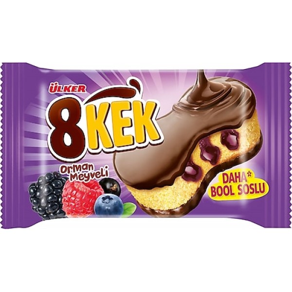 8 KEK ORMAN MEYVELİ 55GR