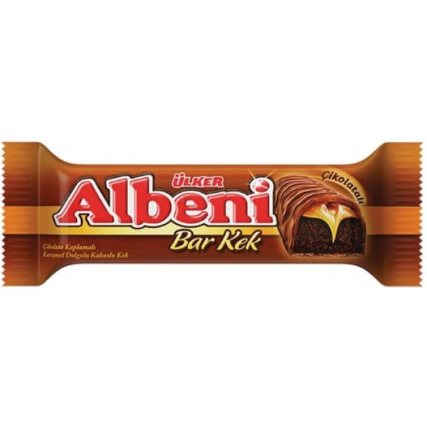 ALBENİ ÇİKOLATA KAPLAMALI BAR 36GR