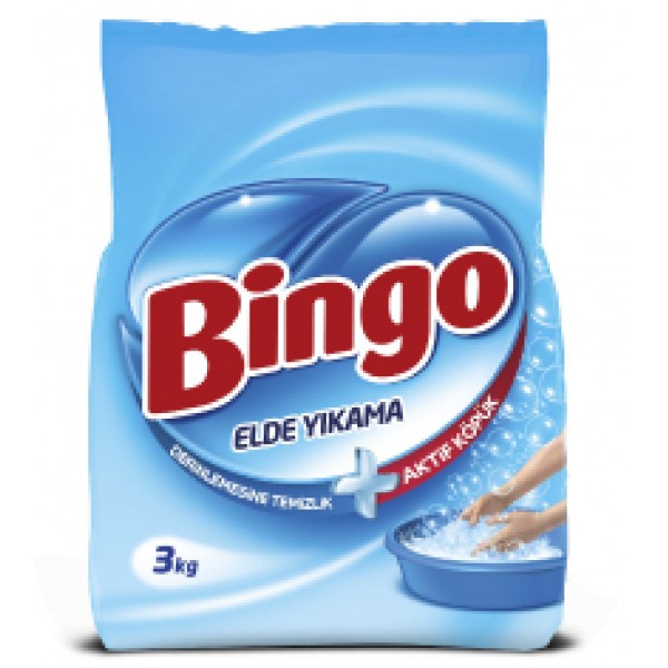 BİNGO ELDE YIKAMA 3 KG