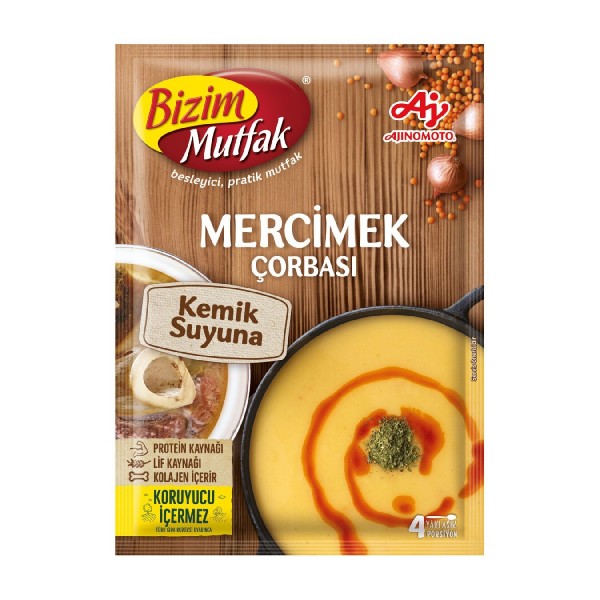 BİZİM MUTFAK MERCİMEK ÇORBASI