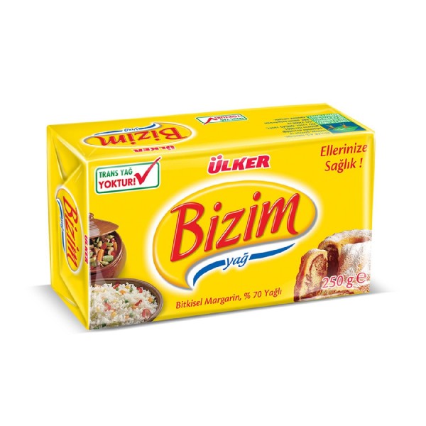 BİZİM YAĞ MARGARİN 250GR