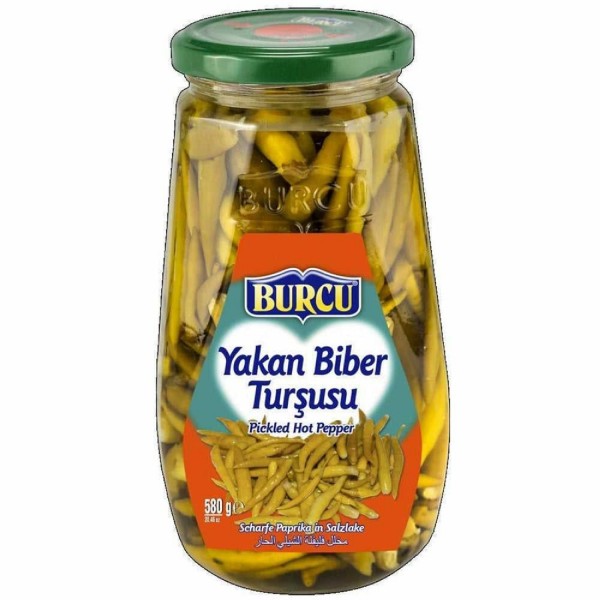 BURCU YAKAN BİBER TURŞUSU 580G