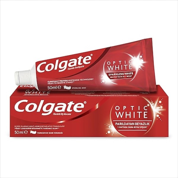 COLGATE OPTİK BEYAZ 50ML