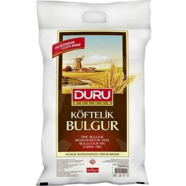 DURU KÖFTELİK BULGUR 5000G