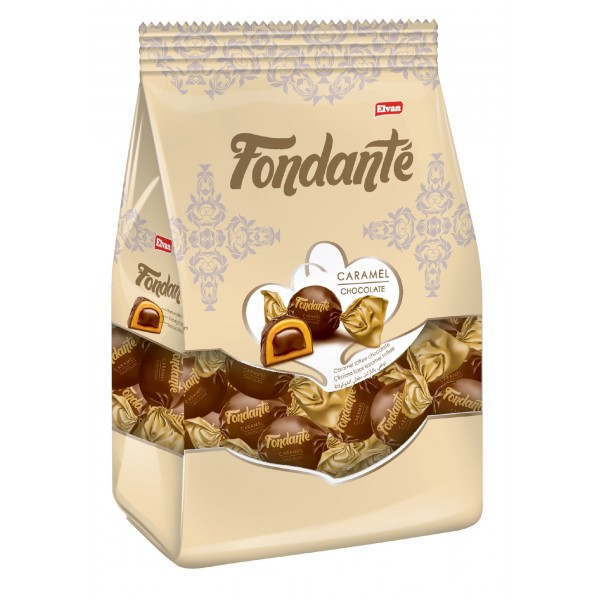 ELVAN FONDANTE CARAMEL TOFFE FFONDAN 1000GR