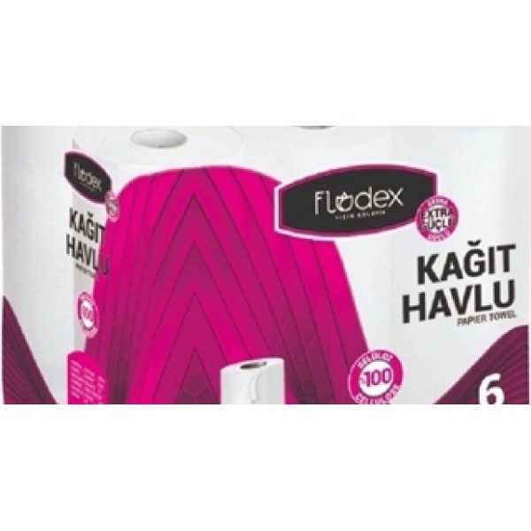 FLODEX KAĞIT HAVLU 6'LI