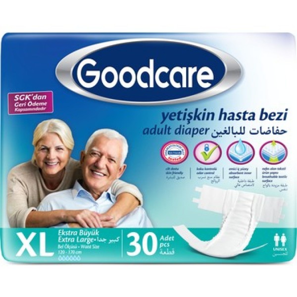 GOODCARE YETİŞKİN BEZİ 30ADET XL