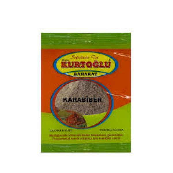 KURTOĞLU KARABİBER 50GR