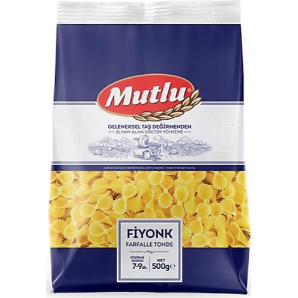 MUTLU MAKARNA FİYONK500GR