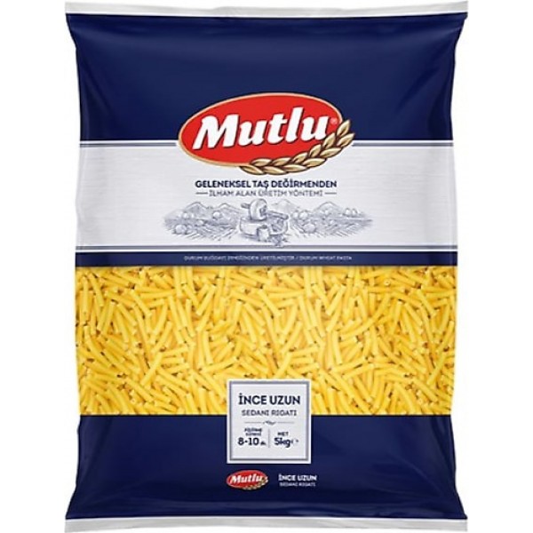 MUTLU MAKRNA 5KG İNCE UZUN