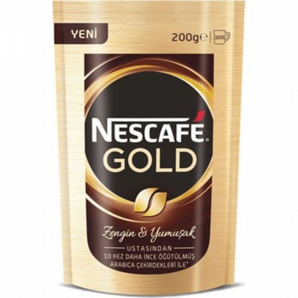 NESCAFE GOLD 200GR POŞET