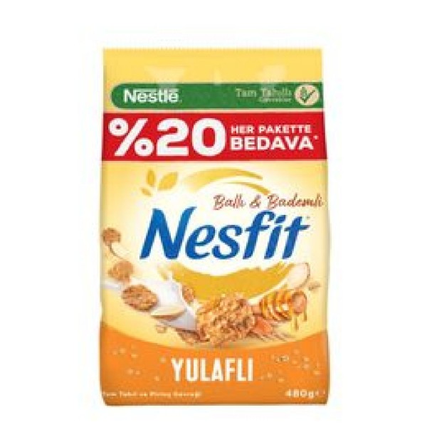 NESFİT BALLI BADEMLİ480GR