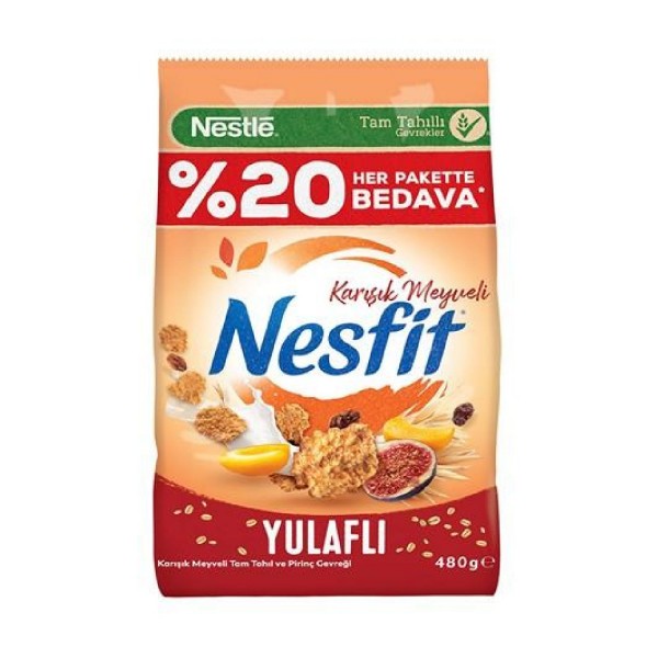 NESFİT KARIŞIK MEYVELİ480GR