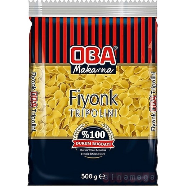 OBA MAKARNA 500GR FİYONK