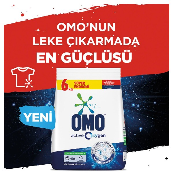 OMO ACTİVE OXYGEN 6KG